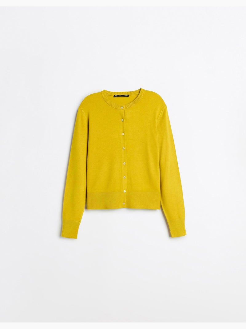 Cardigan, mo fashion Amarillo - Kiabi