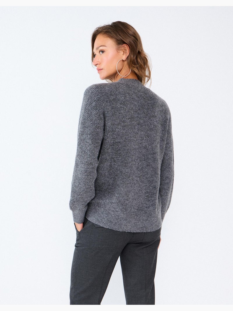 Cardigan, mo fashion Gris - Kiabi