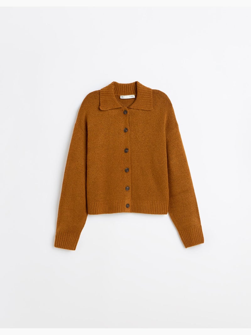 Cardigan, mo fashion Marrón - Kiabi