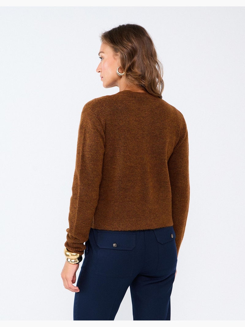 Cardigan, mo fashion Marrón - Kiabi