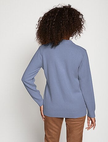 Cárdigan punto grueso botones - Afibel