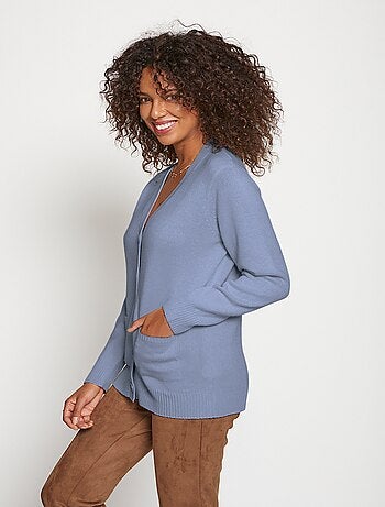 Cárdigan punto grueso botones - Afibel