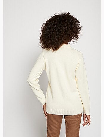 Cárdigan punto grueso botones - Afibel