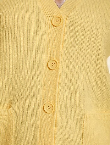 Cárdigan punto grueso botones - Afibel