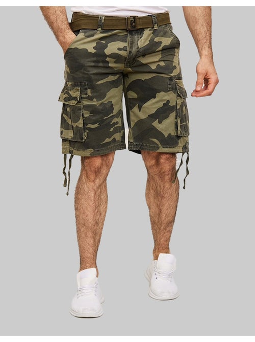 Carga militar Bermudas Kebello - Kiabi