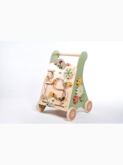 Carrito de aprendizaje de madera Boho Chic - Kiabi Carrito de aprendizaje de madera Boho Chic - Kiabi