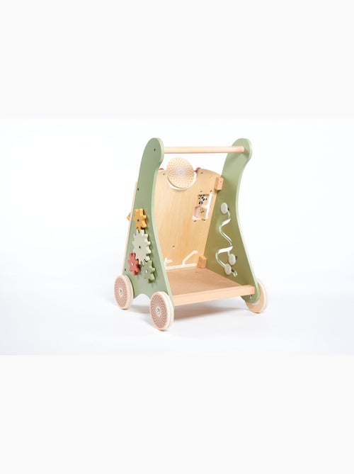 Carrito de aprendizaje de madera Boho Chic - Kiabi Carrito de aprendizaje de madera Boho Chic - Kiabi