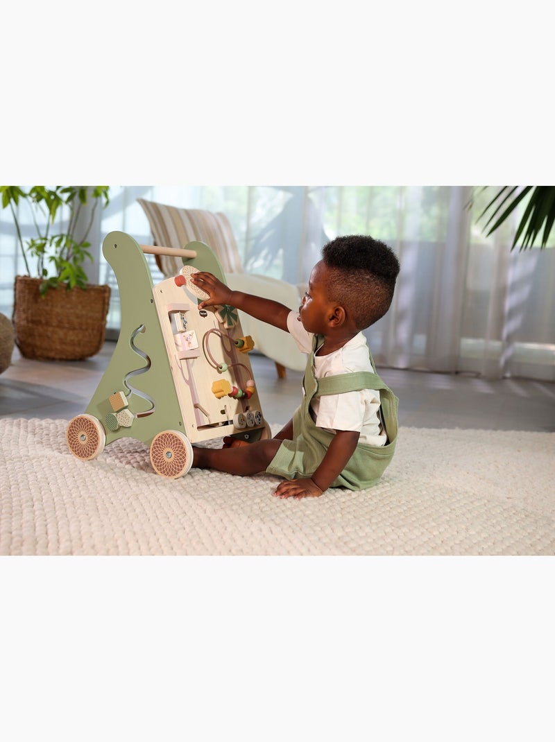 Carrito de aprendizaje de madera Boho Chic Marrón - Kiabi