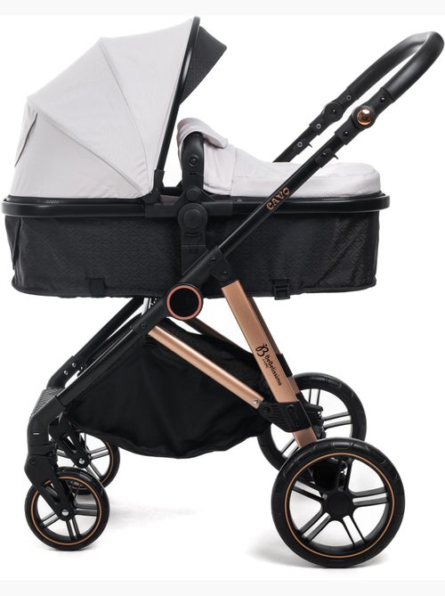 Carrito De Bebé Tres Piezas 3 En 1 - base Isofix - Cavo - Bebelissimo - Kiabi Carrito De Bebé Tres Piezas 3 En 1 - base Isofix - Cavo - Bebelissimo - Kiabi