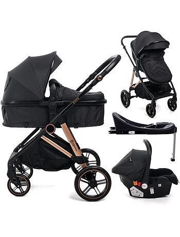 Carrito De Bebé Tres Piezas 3 En 1 - base Isofix - Cavo - Bebelissimo