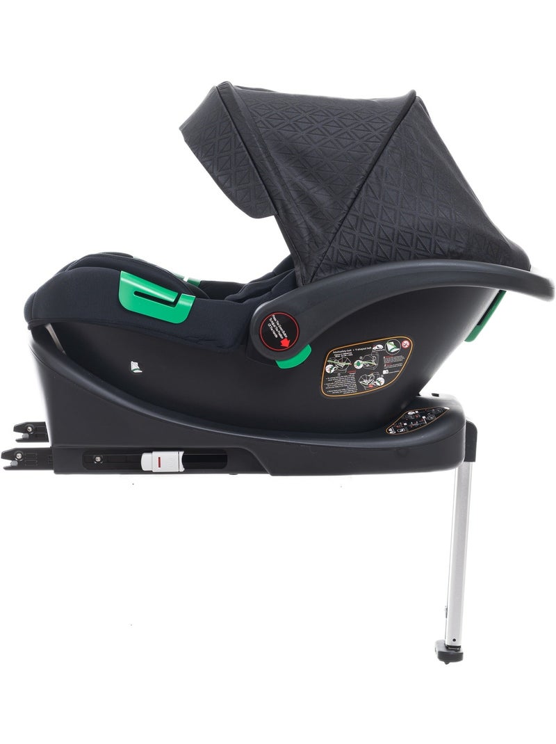 Carrito De Bebé Tres Piezas 3 En 1 - base Isofix - Cavo - Bebelissimo Blanco Negro - Kiabi