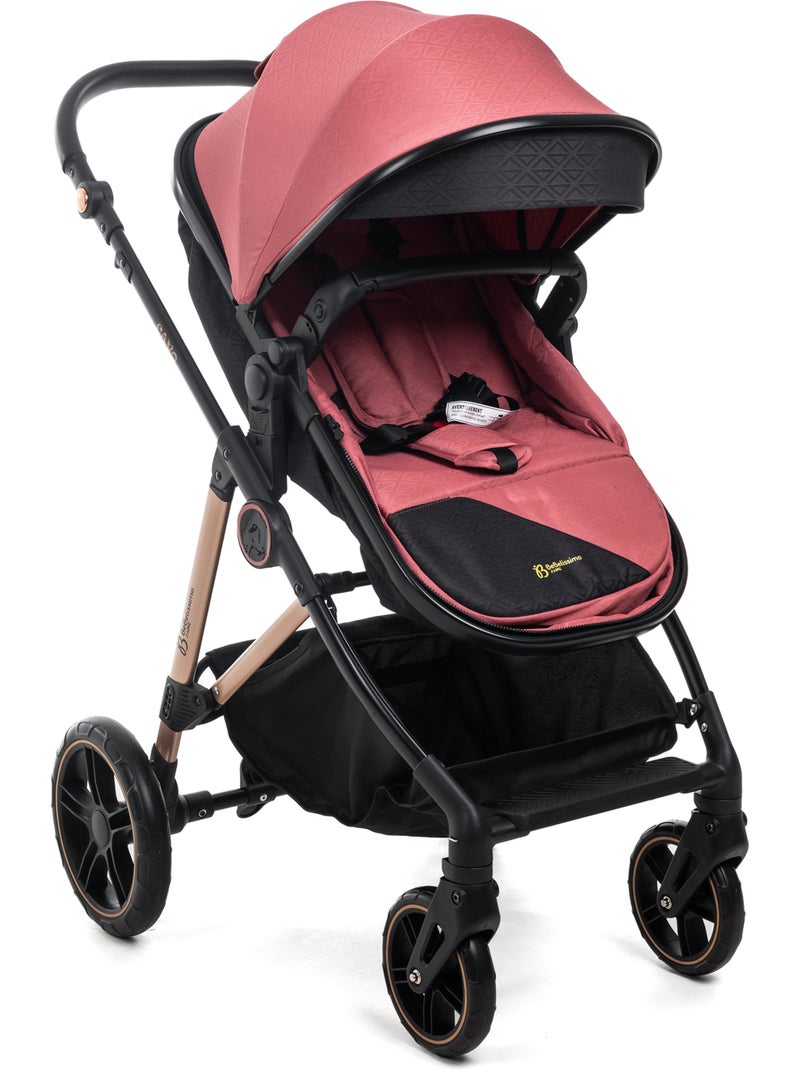 Carrito De Bebé Tres Piezas 3 En 1 - base Isofix - Cavo - Bebelissimo Burdeos - Kiabi