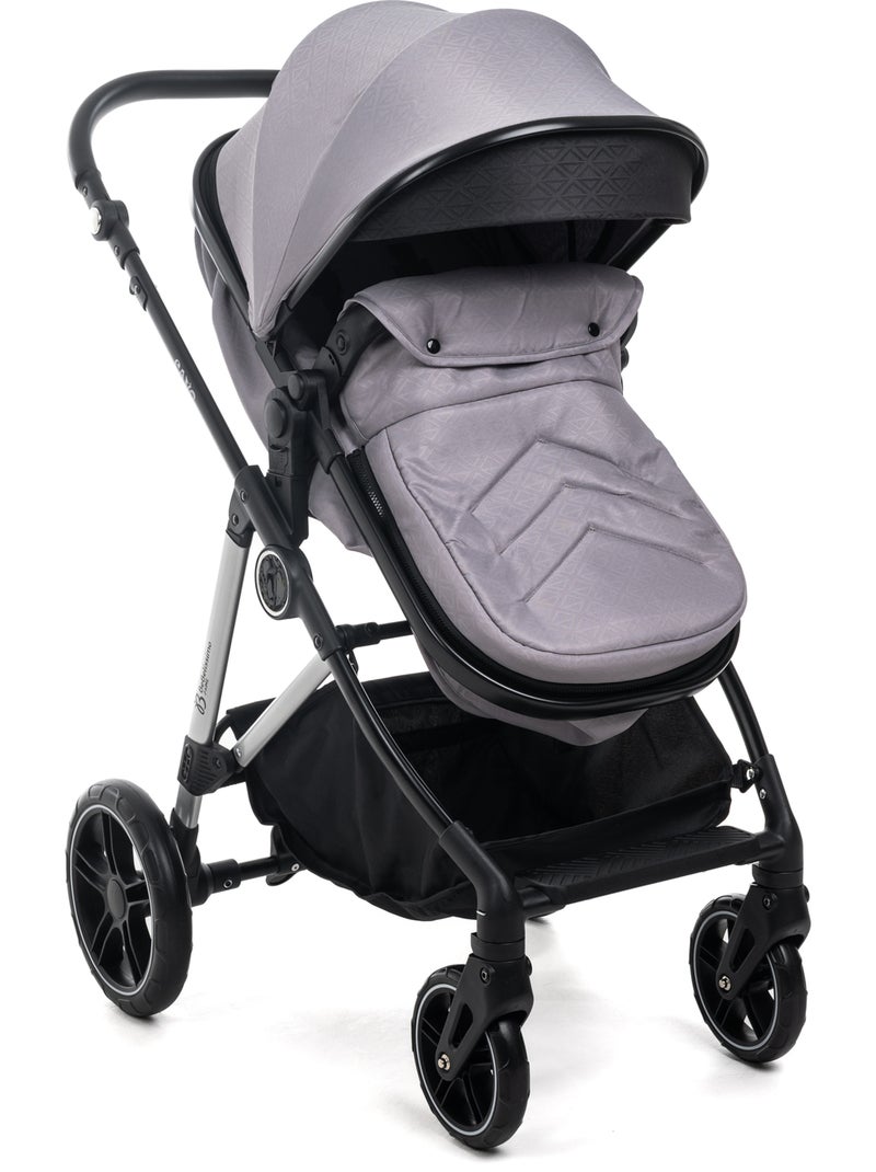 Carrito De Bebé Tres Piezas 3 En 1 -  base Isofix - Cavo - Bebelissimo Gris gris - Kiabi