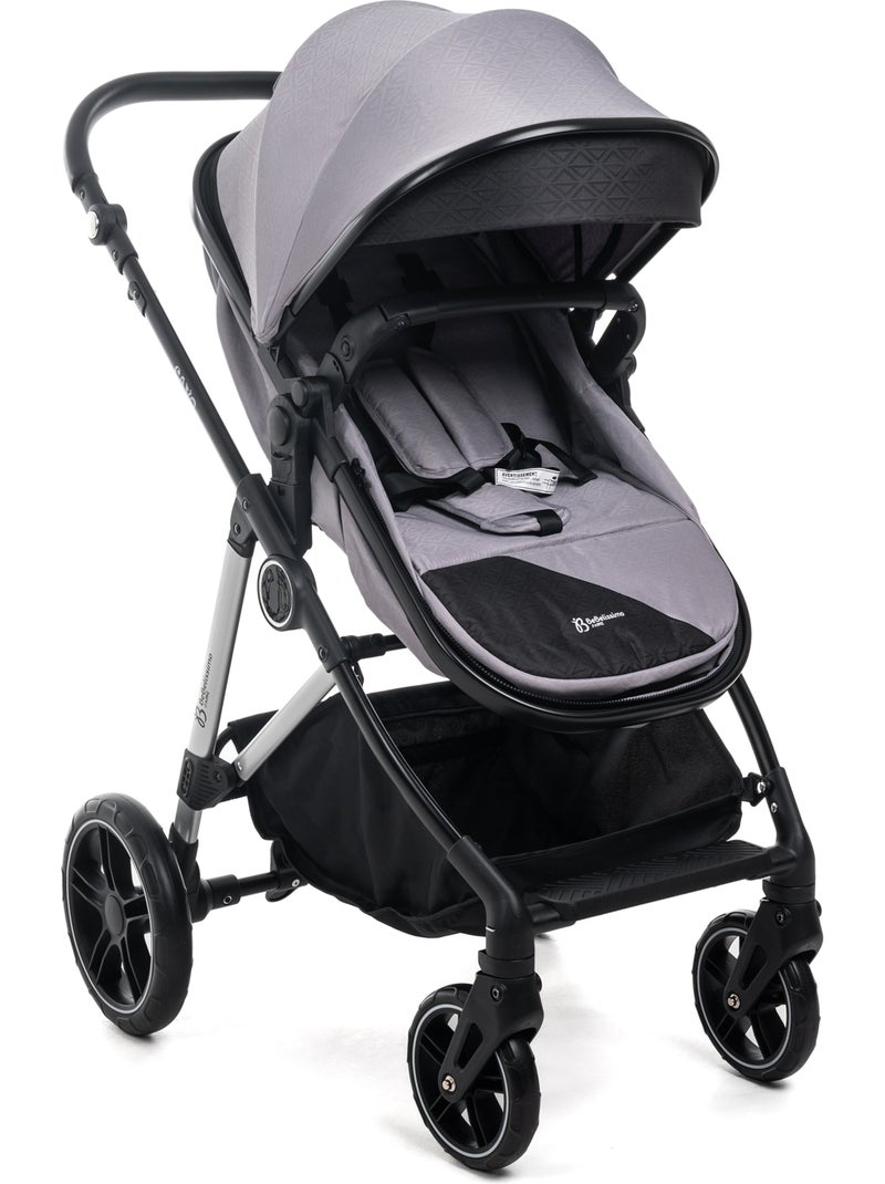 Carrito De Bebé Tres Piezas 3 En 1 -  base Isofix - Cavo - Bebelissimo Gris gris - Kiabi