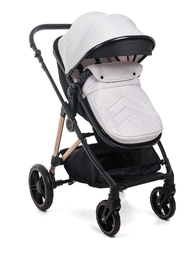 Carrito De Bebé Tres Piezas 3 En 1 - Carricoche De 3 Piezas - 0-22kg - Cavo - Bebelissimo Beige - Kiabi