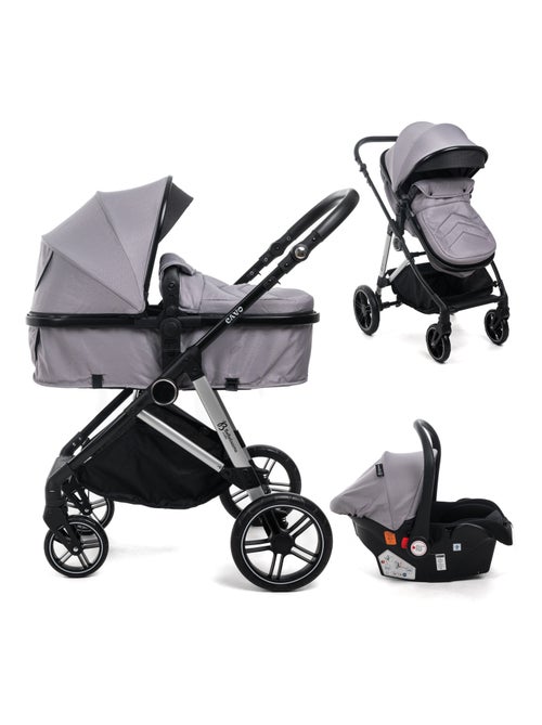 Carrito De Bebé Tres Piezas 3 En 1 - Carricoche De 3 Piezas - 0-22kg - Cavo - Bebelissimo - Kiabi