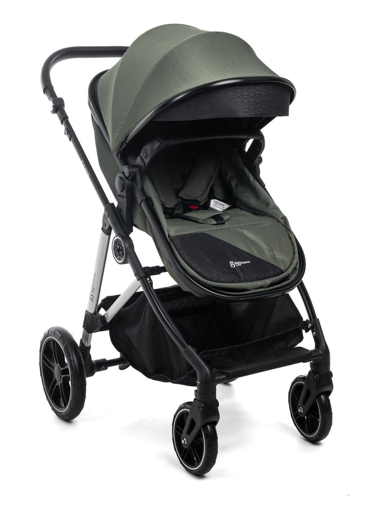 Carrito De Bebé Tres Piezas 3 En 1 - Carricoche De 3 Piezas - 0-22kg - Cavo - Bebelissimo Verde - Kiabi