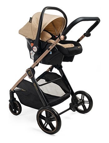 Carrito De Bebé Tres Piezas 3 En 1 - Carricoche De 3 Piezas - 0-22kg - Iris - Bebelissimo