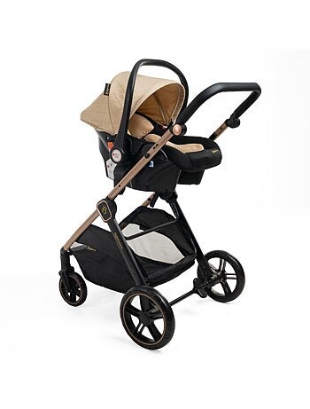 Carrito De Bebé Tres Piezas 3 En 1 - Carricoche De 3 Piezas - 0-22kg - Iris Con Base Isofix