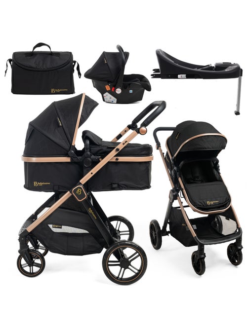 Carrito De Bebé Tres Piezas 3 En 1  - Carricoche De 3 Piezas - 0-22kg - Iris Con Base Isofix - Kiabi