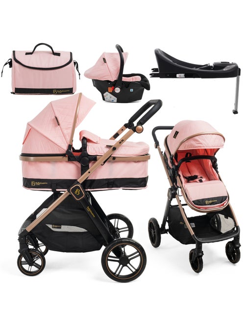 Carrito De Bebé Tres Piezas 3 En 1  - Carricoche De 3 Piezas - 0-22kg - Iris Con Base Isofix - Kiabi