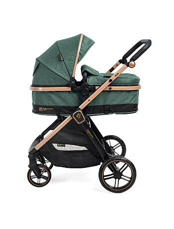 Carrito De Bebé Tres Piezas 3 En 1 - Carricoche De 3 Piezas - 0-22kg - Iris Con Base Isofix