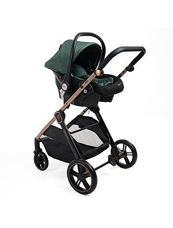 Carrito De Bebé Tres Piezas 3 En 1 - Carricoche De 3 Piezas - 0-22kg - Iris Con Base Isofix