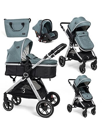 Carrito De Bebé Tres Piezas 3 En 1 - Carricoche De 3 Piezas - 0-22kg - Nicea - Bebelissimo