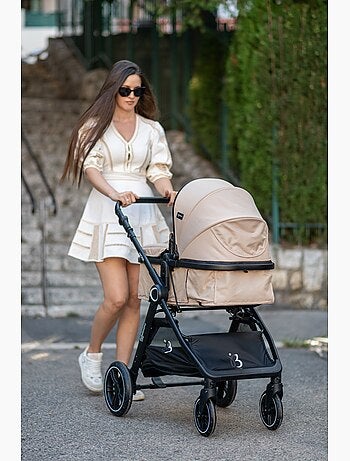 Carrito De Bebé Tres Piezas 3 En 1 - Carricoche De 3 Piezas - 0-22kg - Nicea - Bebelissimo