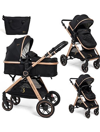 Carrito de bebé tres piezas 3 en 1 - carricoche de 3 piezas - 0-22kg - nicea - bebelissimo