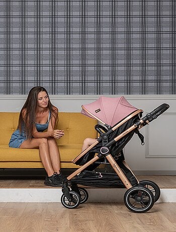 Carrito De Bebé Tres Piezas 3 En 1 - Carricoche De 3 Piezas - 0-22kg - Nicea - Bebelissimo