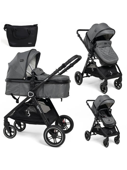 Carrito De Bebé Tres Piezas 3 En 1  - Carricoche De 3 Piezas - 0-22kg - Nicea - Bebelissimo - Kiabi