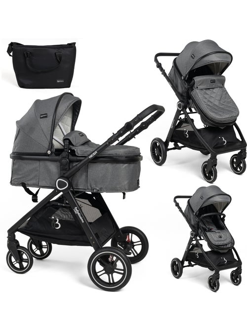 Carrito De Bebé Tres Piezas 3 En 1 - Carricoche De 3 Piezas - 0-22kg - Nicea - Bebelissimo - Kiabi Carrito De Bebé Tres Piezas 3 En 1 - Carricoche De 3 Piezas - 0-22kg - Nicea - Bebelissimo - Kiabi