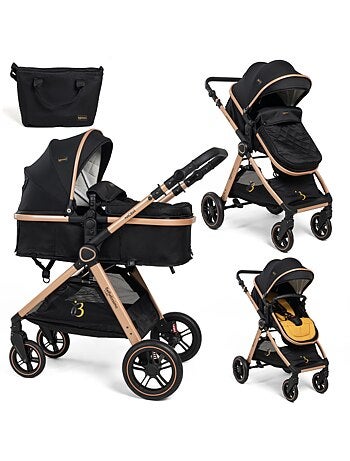 Carrito De Bebé Tres Piezas 3 En 1 - Carricoche De 3 Piezas - 0-22kg - Nicea - Bebelissimo