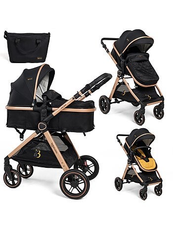 Carrito De Bebé Tres Piezas 3 En 1 - Carricoche De 3 Piezas - 0-22kg - Nicea - Bebelissimo