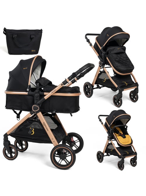 Carrito De Bebé Tres Piezas 3 En 1 - Carricoche De 3 Piezas - 0-22kg - Nicea - Bebelissimo - Kiabi Carrito De Bebé Tres Piezas 3 En 1 - Carricoche De 3 Piezas - 0-22kg - Nicea - Bebelissimo - Kiabi