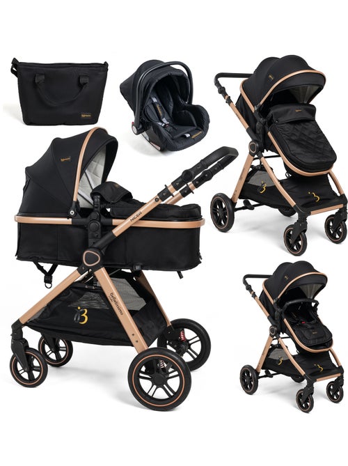 Carrito De Bebé Tres Piezas 3 En 1  - Carricoche De 3 Piezas - 0-22kg - Nicea - Bebelissimo - Kiabi