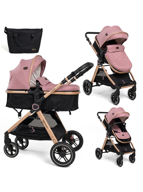 Carrito De Bebé Tres Piezas 3 En 1  - Carricoche De 3 Piezas - 0-22kg - Nicea - Bebelissimo - Kiabi