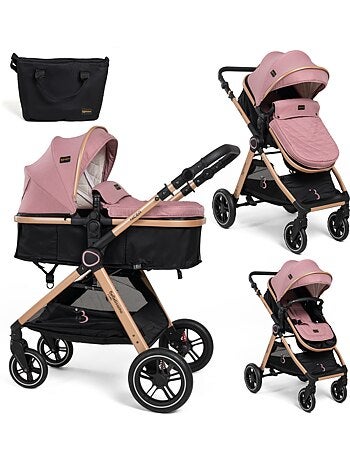 Carrito De Bebé Tres Piezas 3 En 1 - Carricoche De 3 Piezas - 0-22kg - Nicea - Bebelissimo