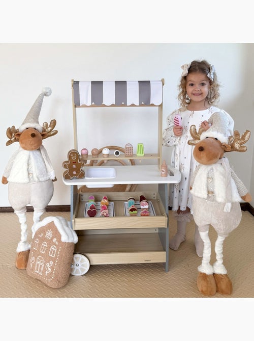 Carrito de helados de madera con accesorios Mamabrum - Kiabi