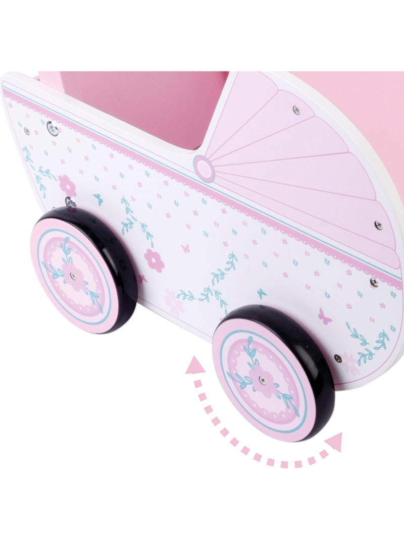 Carrito de muñecas madera woomax N/D - Kiabi