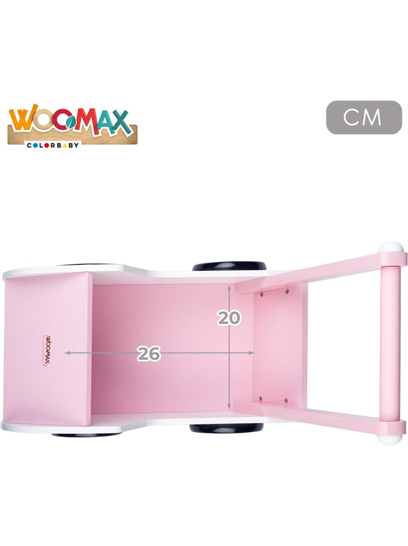 Carrito de muñecas madera woomax N/D - Kiabi
