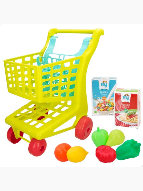 Carrito supermercado con alimentos my home colors - Kiabi Carrito supermercado con alimentos my home colors - Kiabi