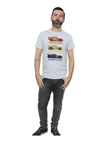Cars - Camiseta Racer Profile de Algodón para Hombre