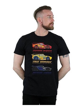 Cars - Camiseta Racer Profile de Algodón para Hombre