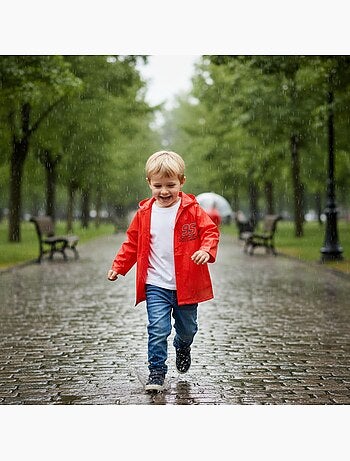 Cars - Impermeable infantil Lightning McQueen