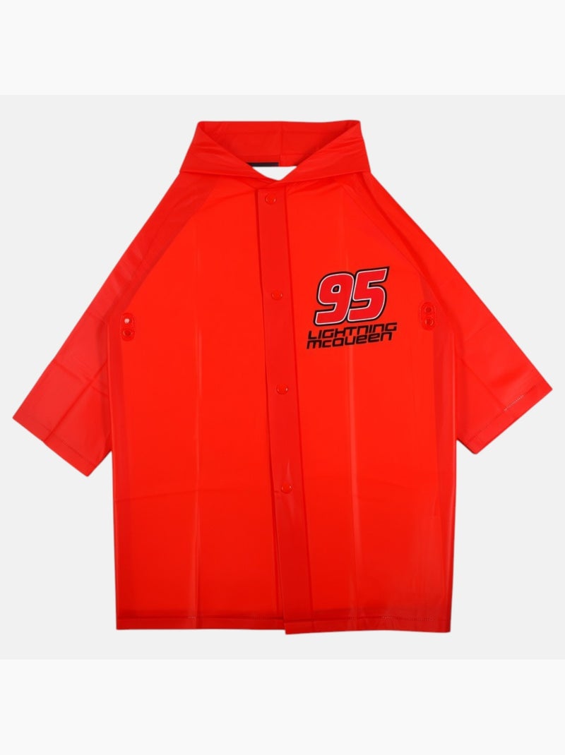 Cars - Impermeable infantil  Lightning McQueen Rojo - Kiabi