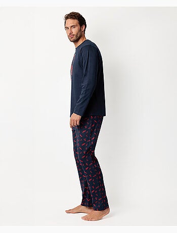 CARS Pijama Manga Larga Neon Mcqueen para Hombre