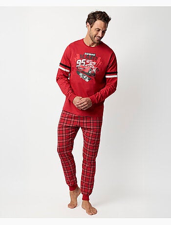 CARS Pijama Manga Larga Punk Queen para Hombre