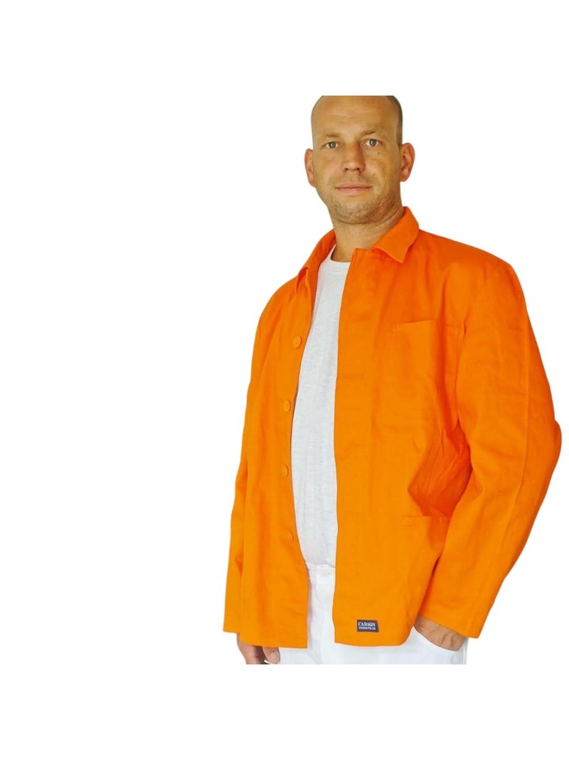 Carson Classic Workwear - Chaqueta Acolchada Classic de Manga Larga para Hombre Naranja - Kiabi